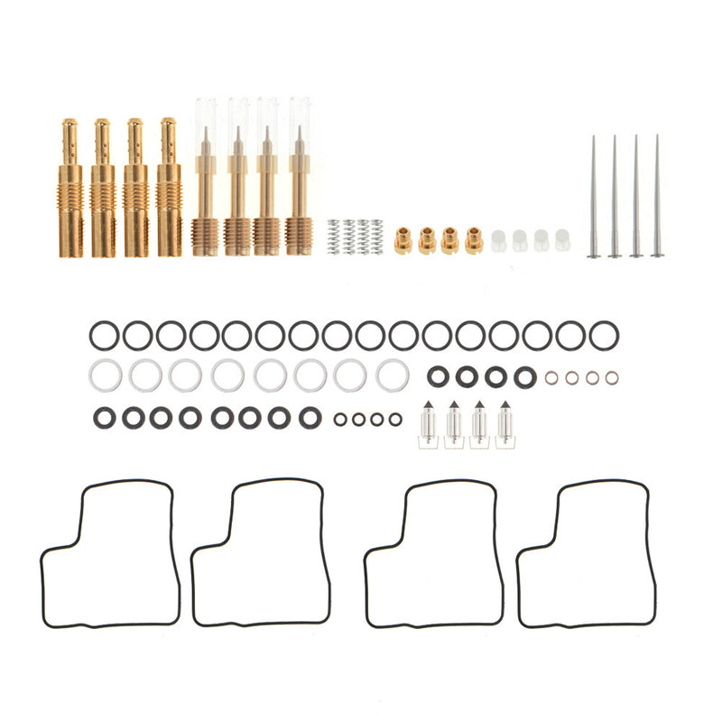 DURAFORCE Fit For Honda 1984 V65 VF1100C Sabre VF1100S 4Pcs Carburetor Rebuild Kit
