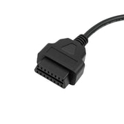 DURAFORCE Solution Universal 4Pin to 16Pin Motorcycle Diagnostic Scanner Adapter Cable