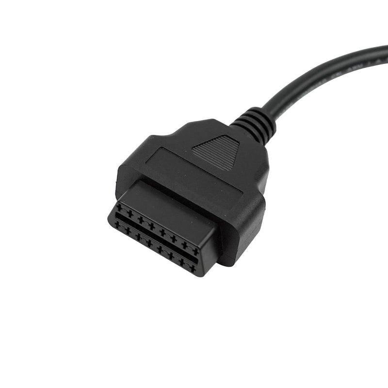 DURAFORCE Solution Universal 4Pin to 16Pin Motorcycle Diagnostic Scanner Adapter Cable