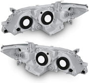 DURAFORCE Fit For Toyota Camry 2007-2009 Black Clear Housing Projector Headlight Set L+R
