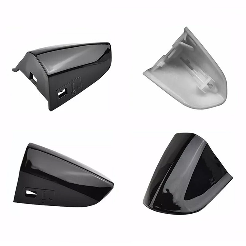 DURAFORCE Driver Door Handle Key Lock Cap Hole Cover Bezel For Ford Mustang 2015-2022