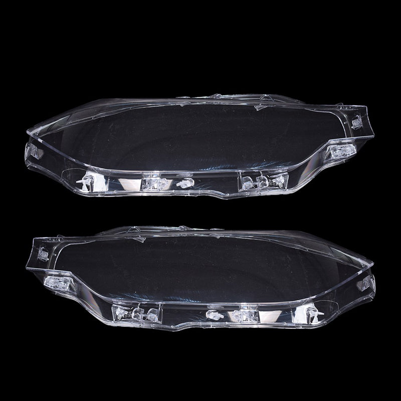 DURAFORCE A Pair Left&Right Headlight Headlamp Lens Cover For BMW 3-Series F30 F35 2016-18
