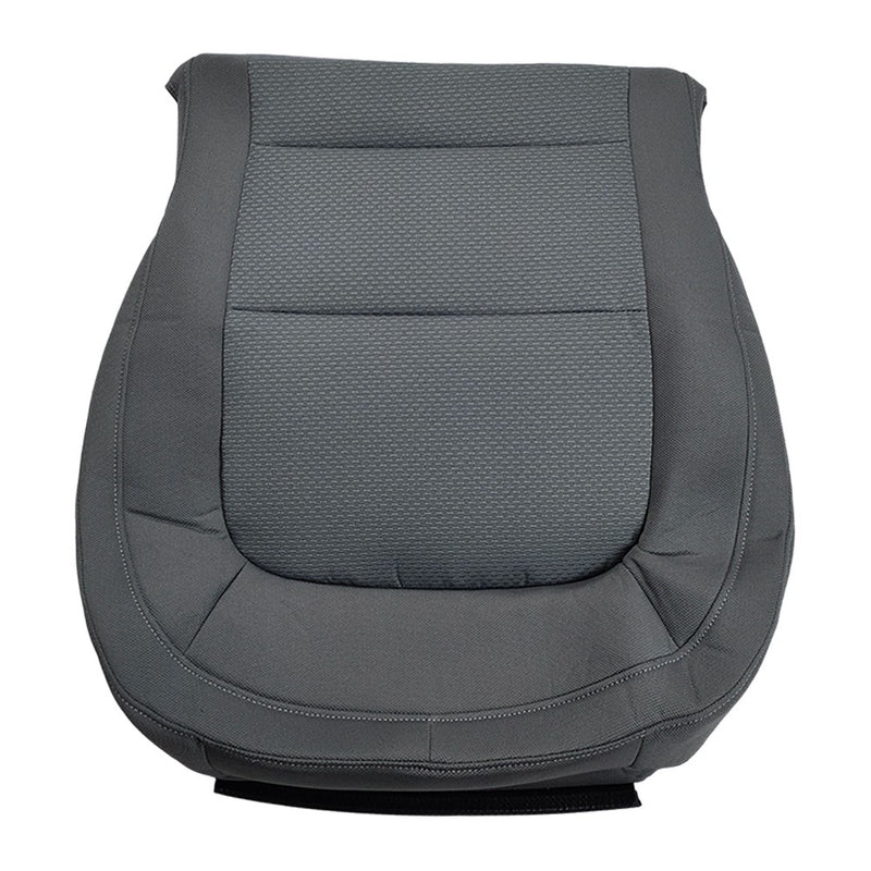 DURAFORCE Driver Side Bottom Cloth Seat Cover Dark Gray For 2015 - 2022 Chevy Colorado