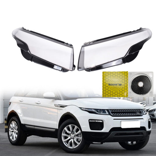 DURAFORCE Pair Fits For 2012-2019 Land Rover Range Rover Evoque Headlight Lens Cover New