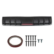 DURAFORCE For Infiniti G37 G35 Sedan Rear Bumper Diffuser 6 Shark Fin Splitter Lip Spoiler