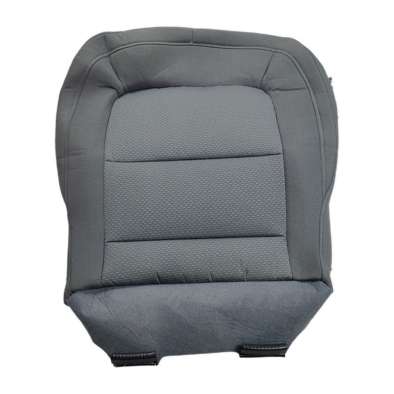 DURAFORCE Driver Side Bottom Cloth Seat Cover Dark Gray For 2015 - 2022 Chevy Colorado