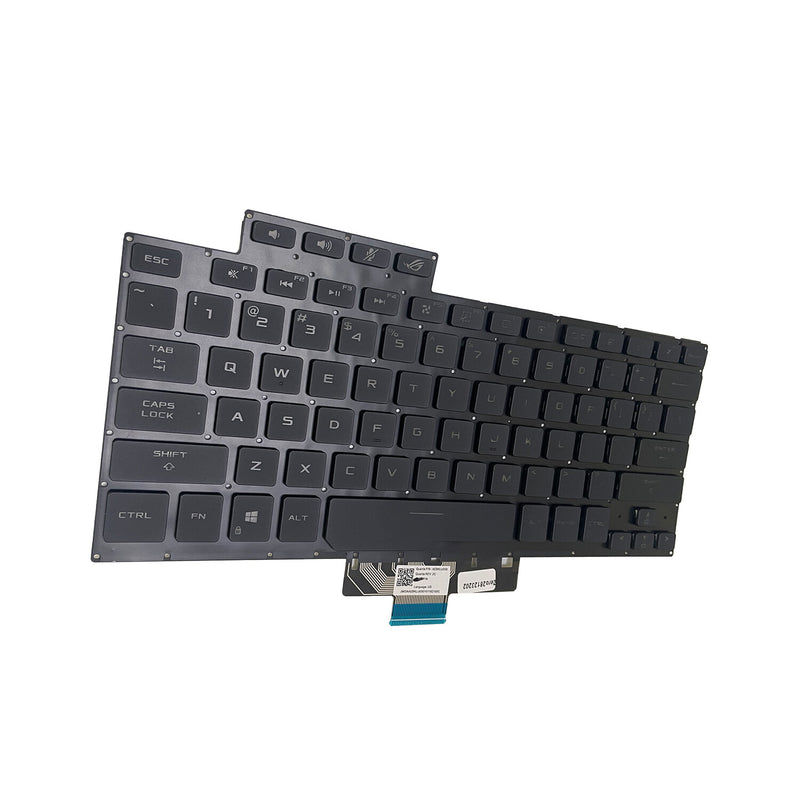 DURAFORCE New Black For ASUS ROG Zephyrus G14 GA401 GA401U GA401M Keyboard Backlit