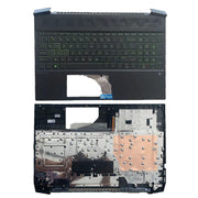 DURAFORCE For HP Pavilion 15-EC 15-EC0003CA 15-EC0013DX Palmrest Keyboard Green Backlit US
