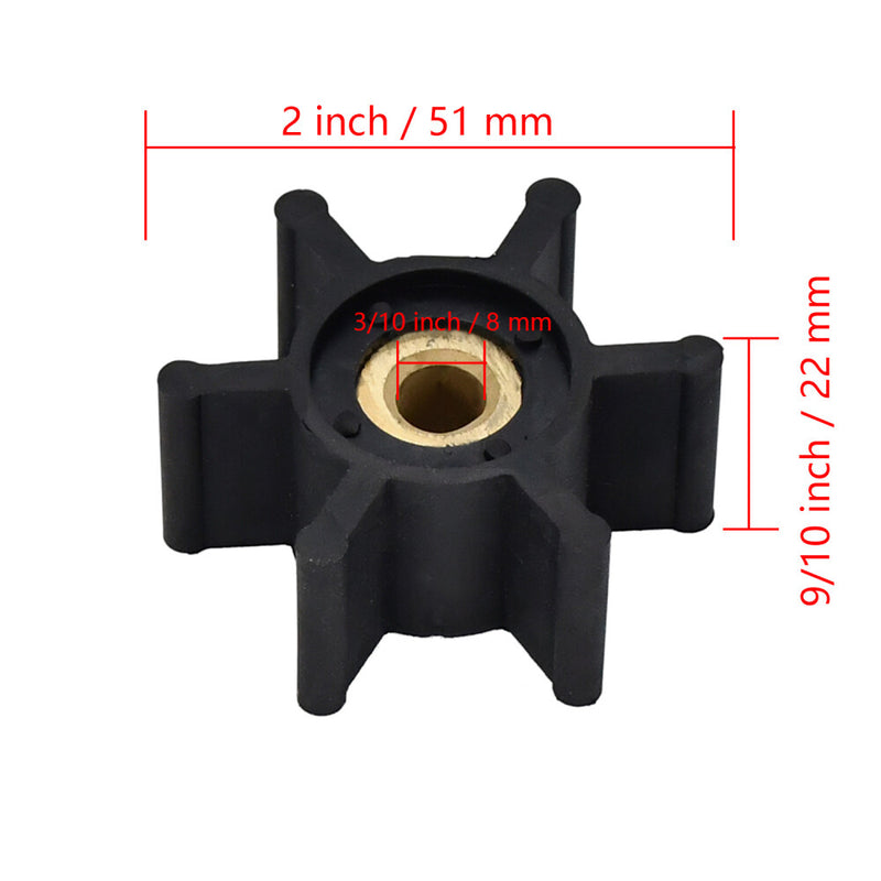 DURAFORCE 49162771 O-Ring and Impeller Kit 49-16-2771 for Milwaukee M18 Transfer Pump