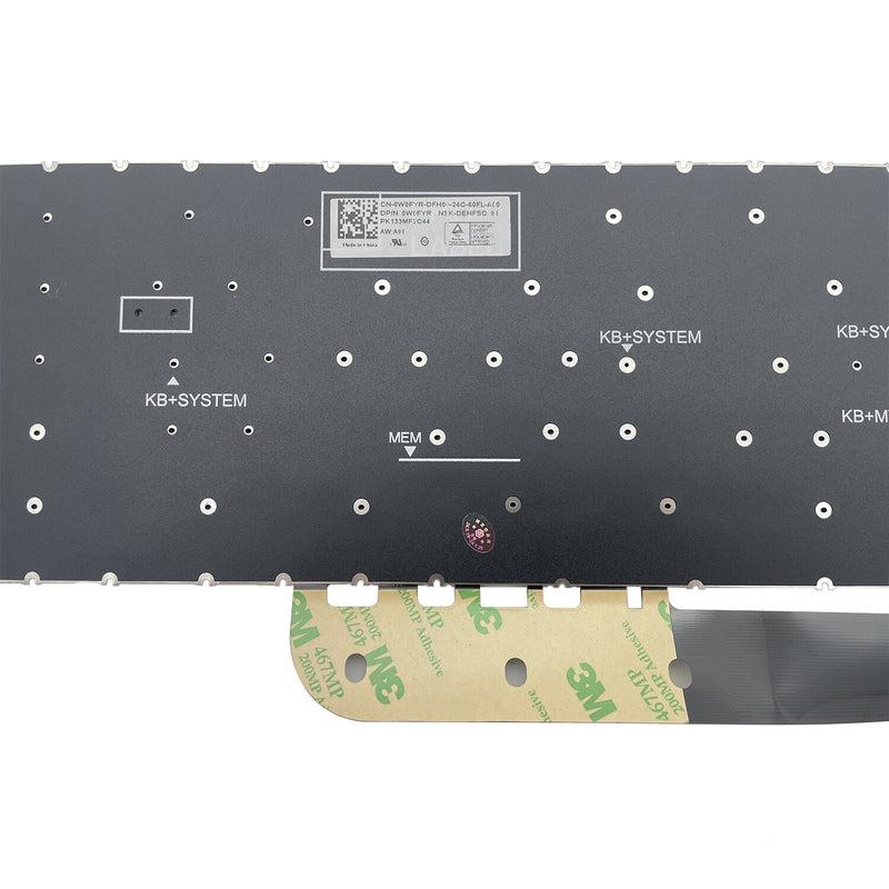 DURAFORCE New For Dell Inspiron 3515 3520 3525 15Pro 5510 5515 5518 US Keyboard No-Backlit