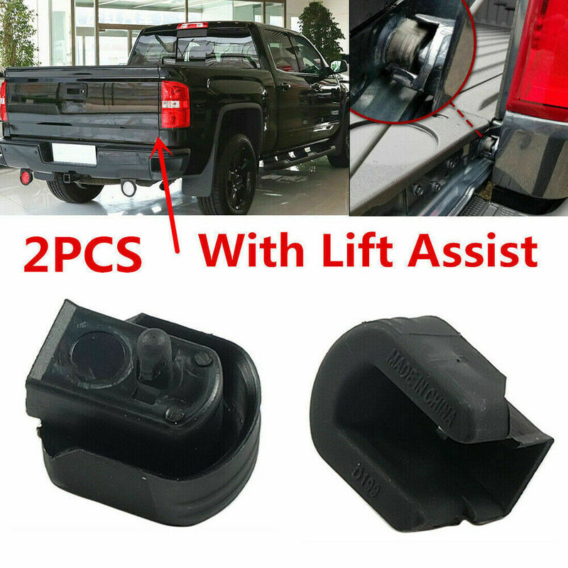 DURAFORCE 2x Fit For 2014-2020 Chevy Silverado 1500 Rear Right Tailgate Bushing w/ Assist