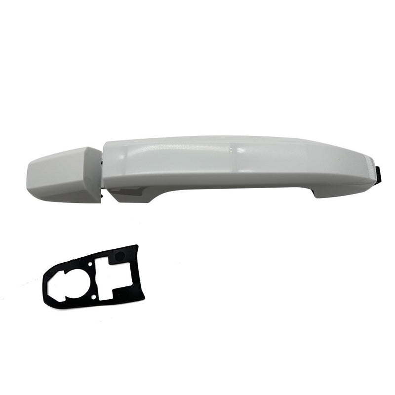 DURAFORCE For 14 - 19 Silverado Sierra White Rear Exterior Door Handle Passenger or Driver