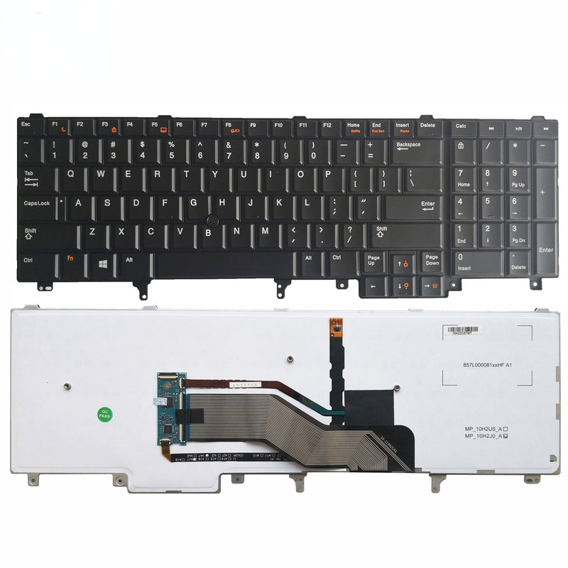 DURAFORCE New Backlit Keyboard For Dell Precision M4600 M6600 M4700 M6700 PK130FH1B00 54JN