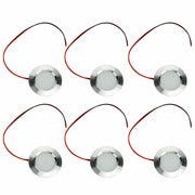 DURAFORCE 6X 12V LED Lights Recessed Ceiling light For RV Camper Interior Cool White 6400K