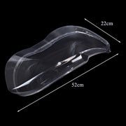DURAFORCE Left Right Clear Headlight Headlamp Lens Cover For BMW 7 Series E65 E66 2002-05