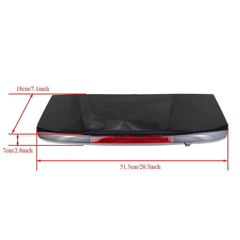 DURAFORCE High Mounted 3rd Third Brake Light Lamp LR072856 For 2005-16 Land Rover LR3 LR4