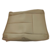 DURAFORCE Front Driver Side Bottom Leather Seat Cover Tan For 2007- 2014 Ford Expedition