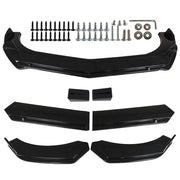 DURAFORCE For Chrysler 300 2006-2019 Front Bumper Lip Splitter Spoiler Chin Kit Gloss Blk