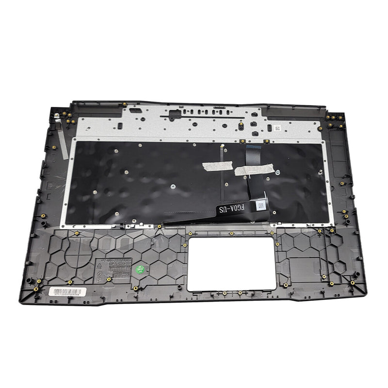 DURAFORCE New For MSI Pulse GL76 11UDK SCK MS-17L1 Palmrest Upper Cover Backlit Keyboard