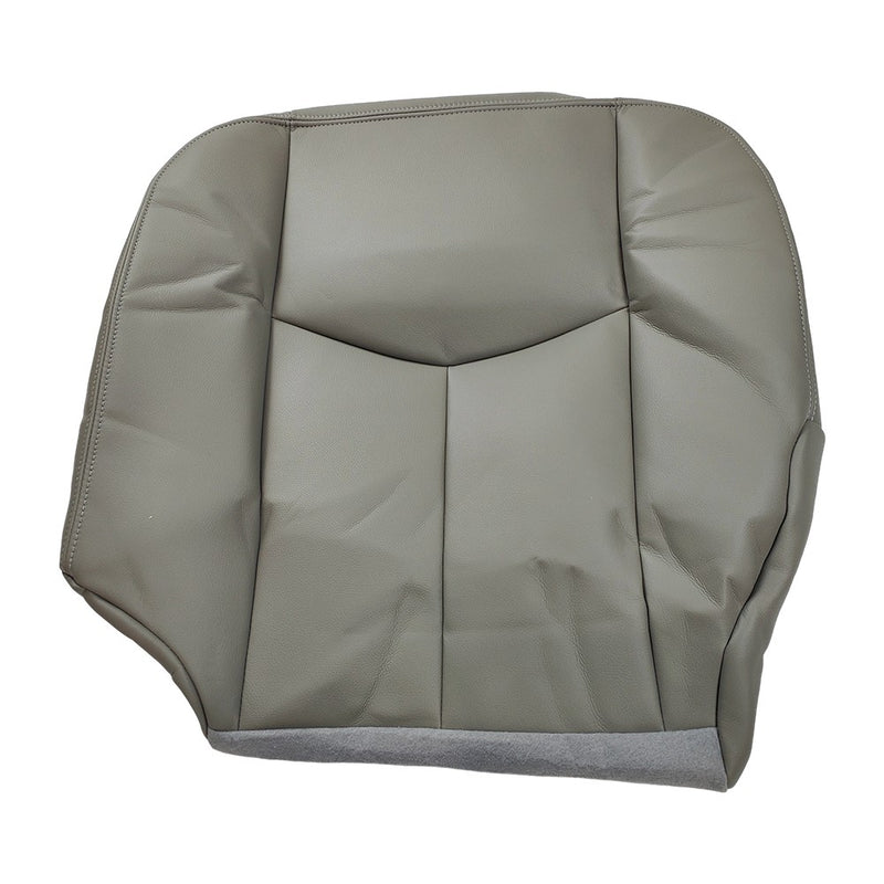 DURAFORCE For 2003 -2006 GMC Sierra 1500 2500 3500 Driver Side Bottom Leather Seat Cover