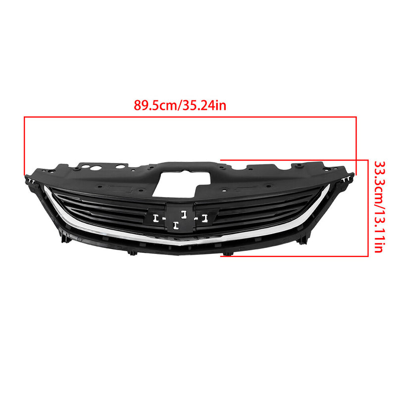 DURAFORCE Grill Front Upper Grille Black Fit For Chevrolet Sonic LS 2017 2018-2020 New