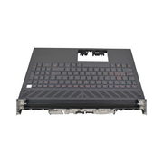 DURAFORCE New 00144H Palmrest Case Keyboard Red Backlit For Dell G15 5530 5531 5535 2023