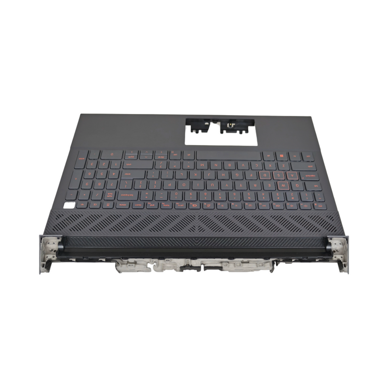 DURAFORCE New 00144H Palmrest Case Keyboard Red Backlit For Dell G15 5530 5531 5535 2023