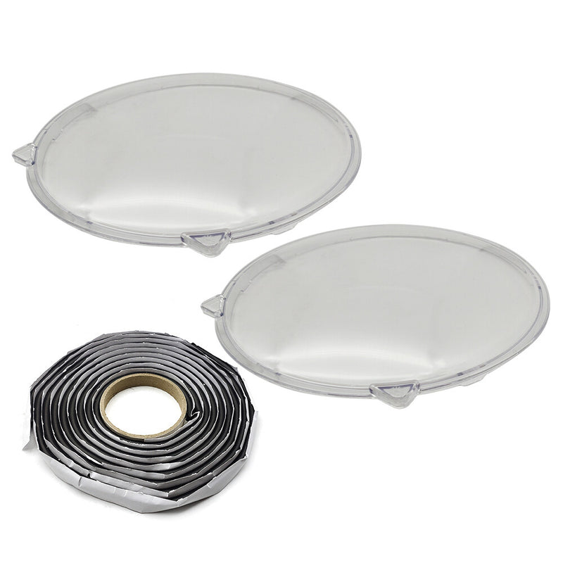 DURAFORCE A Pair Front Headlight Lens Cover For 2020-2022 2023 Mercedes-Benz G-Class W464