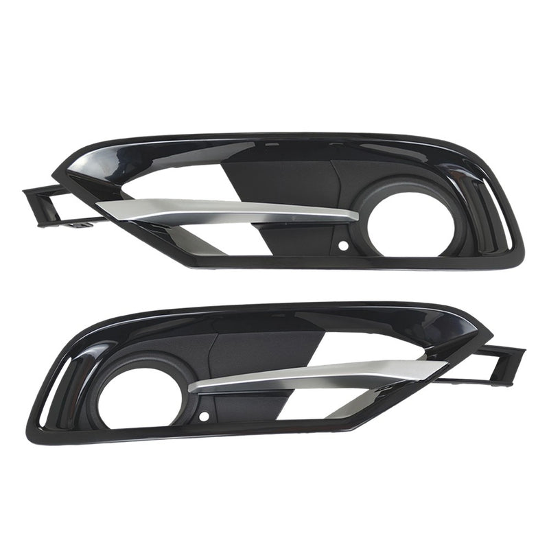 DURAFORCE For BMW 3 Series F30 F31 4pcs Front Bumper Fog Light Lamp Grille Covers Trim