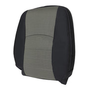 DURAFORCE Driver Bottom & Top Cloth Seat Cover Gray For 2009-2012 Dodge Ram 1500 2500 3500