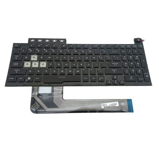 DURAFORCE New Black Keyboard with Backlit For Asus TUF Gaming FA506 FA706 FX506 FX706 USA