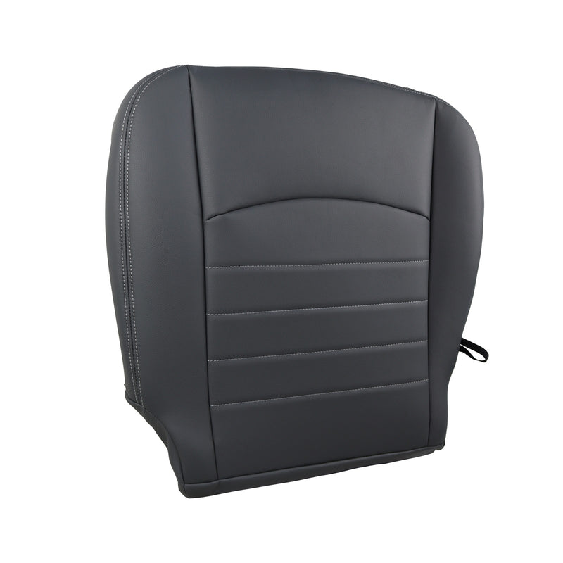 DURAFORCE Driver Bottom Seat Cover Dark Gray For 2013-18 Dodge Ram 1500 2500 Work Truck ST