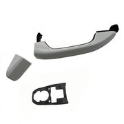 DURAFORCE Rear Left Right Olympic White Door Handle for Chevrolet Silverado 2014 2019