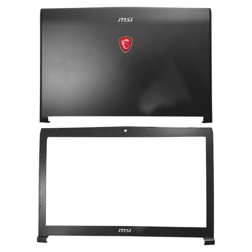 DURAFORCE New LCD Back Cover+Front Bezel For MSI GL72 GP72 MS-1795 MS-1796 MS-1799 MS-179B