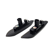 DURAFORCE For BMW E60 E82 E90 E83 E92 E46 LED Marker Side Turn Signal Lights Dynamic Smoke