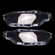 DURAFORCE A Pair Left&Right Headlight Headlamp Lens Cover For BMW 3-Series F30 F35 2016-18