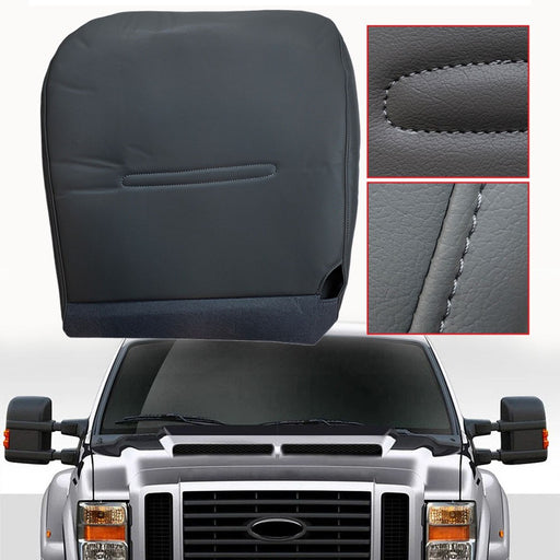 DURAFORCE For 2002 2003- 2007 Ford F250 F350 F450 F550 XL Driver Bottom Seat Cover Gray