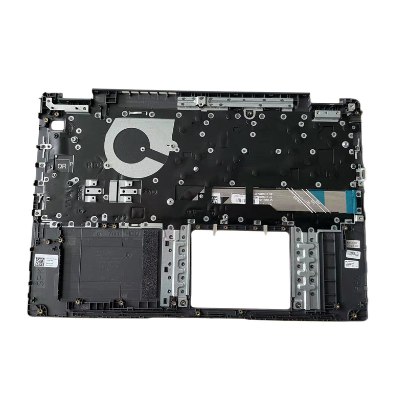 DURAFORCE New Palmrest Upper Case No-Backlit Keyboard 0JYG4Y JYG4Y For Dell Latitude 3510