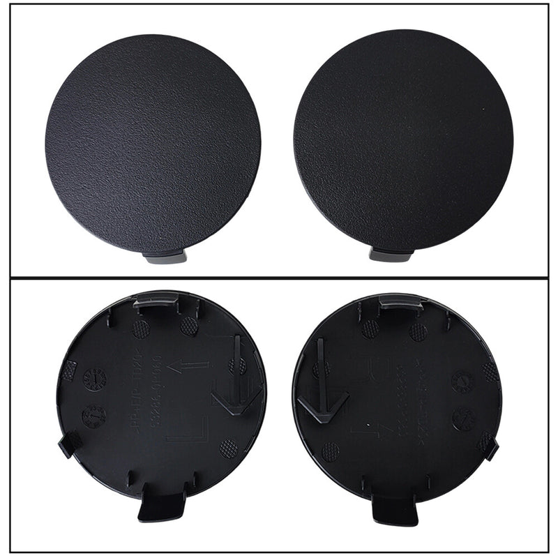 DURAFORCE Front Bumper Tow Hook Cover Caps For Toyota RAV4 2013 2014 2015 2PCS LH&RH