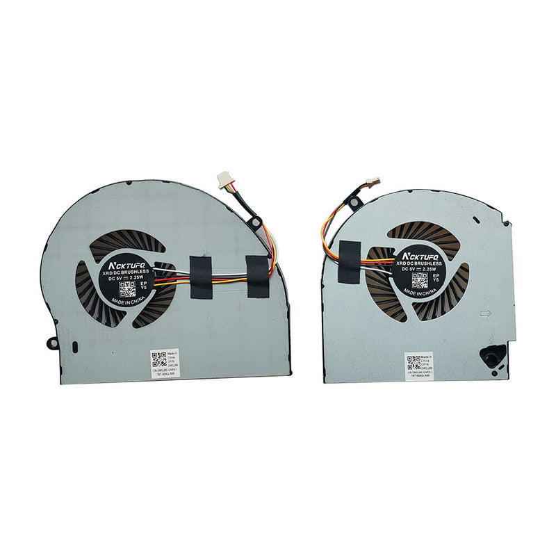 DURAFORCE New For Dell Alienware 17 R4 R5 CPU and GPU Cooling Fan 4-Pin P31E ALW17C 04RFW1