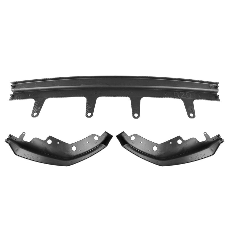 DURAFORCE Carbon Fiber Style M Front Bumper Lip For 2019-22 Bmw G20 3 SERIES 330I M340I