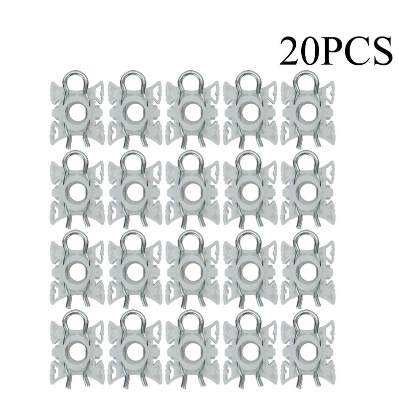 DURAFORCE 20x Window Regulator Sliding Pivot Clips For BMW E32 E34 E36 Z3 Z4