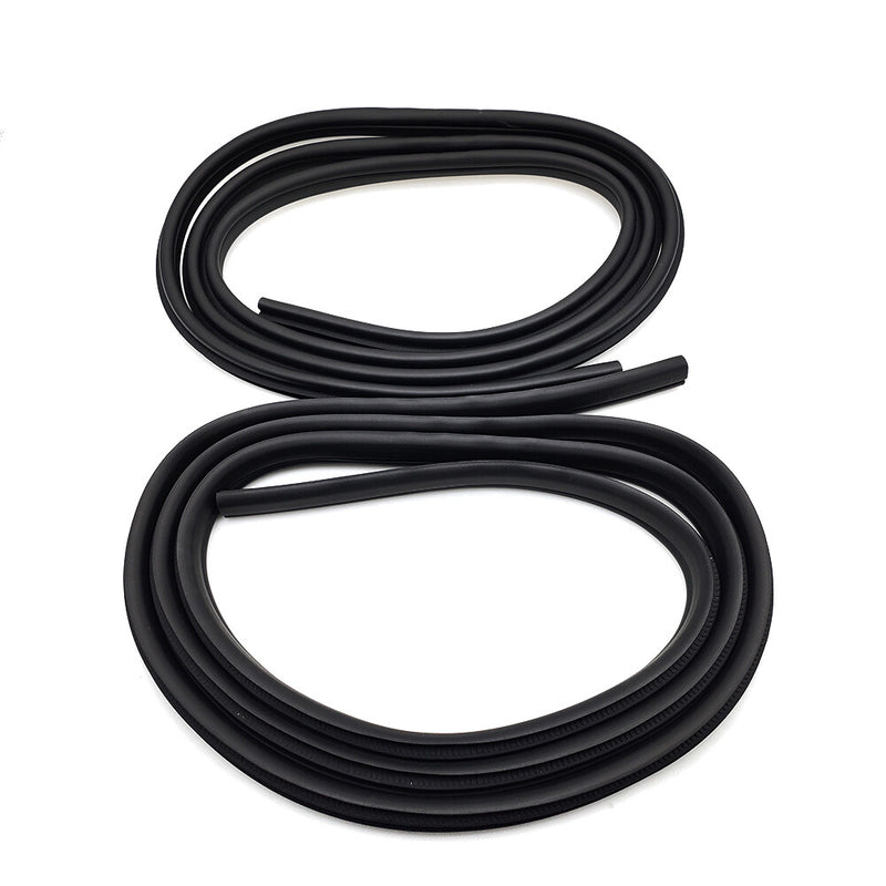 DURAFORCE 2pcs LH+RH Door Seal Rubber For BMW 318is 1998 Base Coupe 2-Door