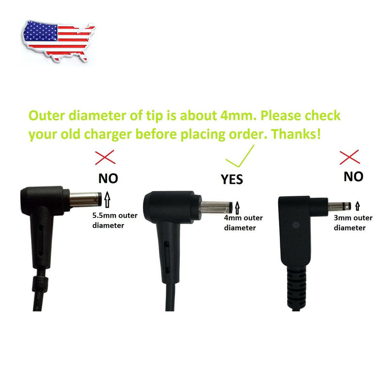 AD883J20 AC Adapter Charger Power Supply 19V 2 37A 45W for ASUS X540S 4 0 mm