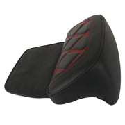 DURAFORCE Backrest Pad Red Stitching For Glide Street Road Glide Road King 2009-UP USA