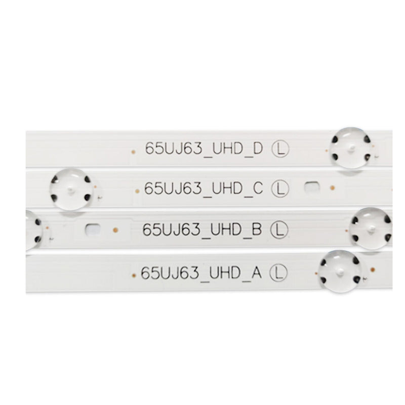 65UJ63 UHD A B C D LED strips for 65UJ634V 65UJ6300 65UJ630V 65UJ5500
