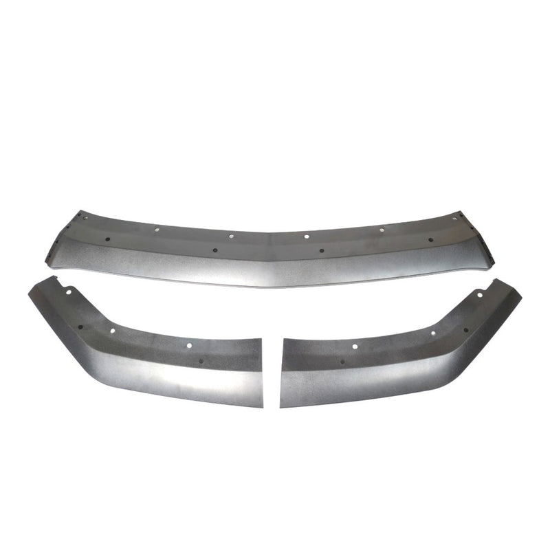 DURAFORCE For 24-25 Ford Mustang G-Style Unpainted Black Front Bumper Lip Body Kit Spoiler