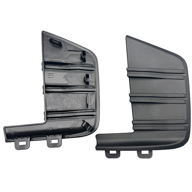 DURAFORCE 2PCS Front Bumper Cover Trim Molding Fit For 2019 2020-2022 Chevy Silverado 1500