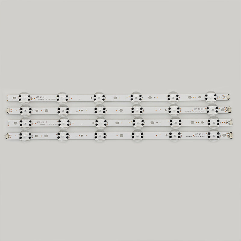 DURAFORCE 6916L-2863A 6916L-2862A LED Strips for LG 49'' V17 ART3 49UV340C-UB 49LG65CJ-C