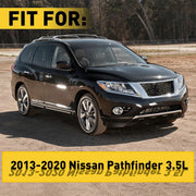 DURAFORCE Center Back Door Finisher Assy for 2013-20 Nissan Pathfinder 4-Door 3.5L V6 GAS